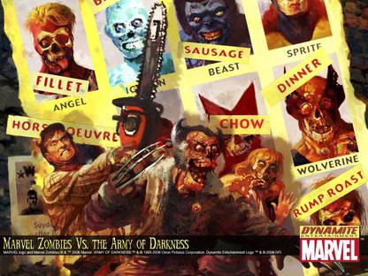 Comics Marvel Zombies HD Wallpaper Background Fine Art Print
