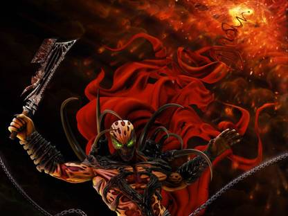 Curse Of Spawn Spawn Hellspawn Wall Poster Paper Print