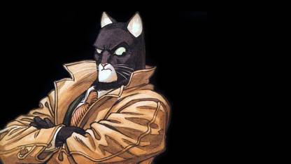 Blacksad John Blacksad Frameless Fine Quality Poster Paper Print