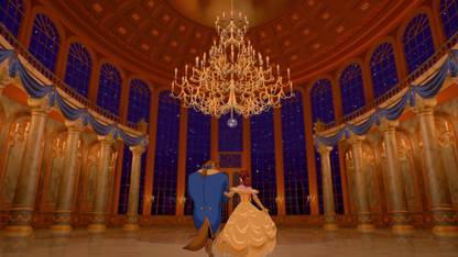 Movie Beauty And The Beast Belle Beast Disney Cartoon HD Wallpaper Background Paper Print