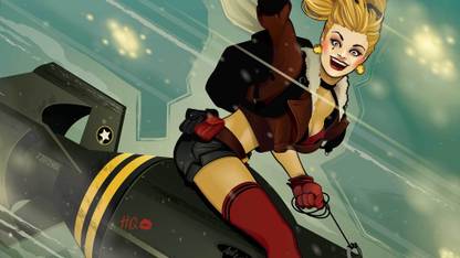 Bombshells DC Bombshells Harleen Quinzel Harley Quinn Wall Poster Paper Print