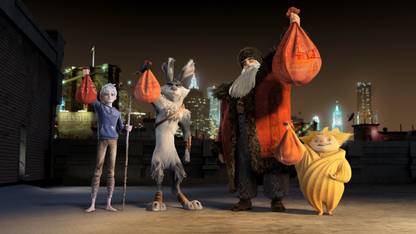 Movie Rise Of The Guardians Jack Frost North E. Aster Bunnymund Sandman HD Wall Poster Paper Print