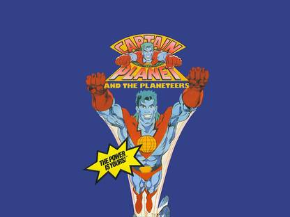 Captain Planet HD Wall Poster Paper Print