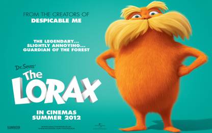 Movie The Lorax HD Wall Poster Paper Print