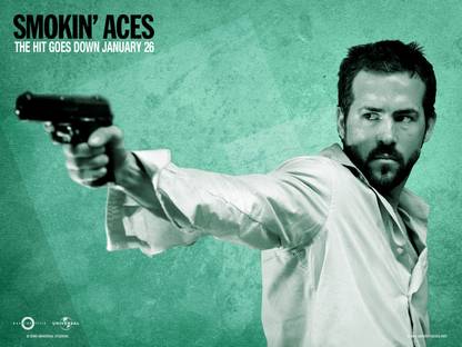Movie Smokin' Aces Ryan Reynolds HD Wall Poster Paper Print