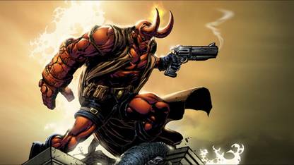 Comics Hellboy HD Wallpaper Background Photographic Paper