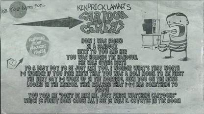 Music Kendrick Lamar Lamar Hip Hop Hip Hop Rap Cartoon Cereal Cartoon And Cereal Kendrick Wall Poster Paper Print