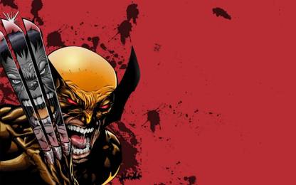 PL Ultimate Wolverine Vs. Hulk Wolverine Hulk HD Wall Poster 13*19 inches Paper Print