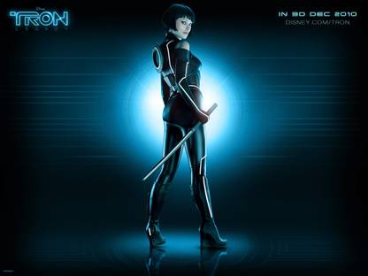 Akhuratha Poster Movie TRON: Legacy Tron Olivia Wilde HD Wallpaper Background Fine Art Print