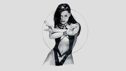 Vampirella Wall Poster Paper Print