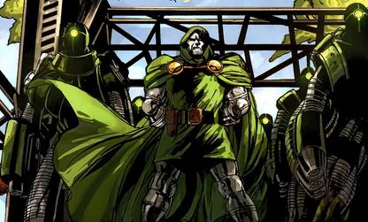 AnanyaDesigns Doctor Doom Comic Dr Doom Fantastic Four Wall Poster Paper Print
