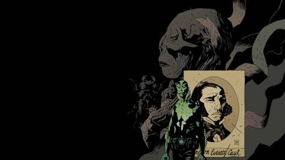 Abe Sapien Wall Poster Paper Print