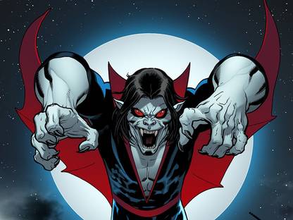 Morbius: The Living Vampire Morbius HD Wall Poster Paper Print