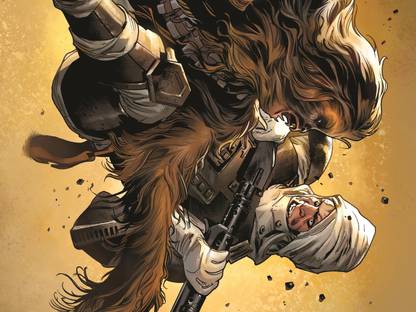 Star Wars Chewbacca Wookie Frameless Fine Quality Poster Paper Print