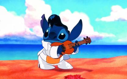 AnanyaDesigns Wall Poster Movie Lilo & Stitch Paper Print