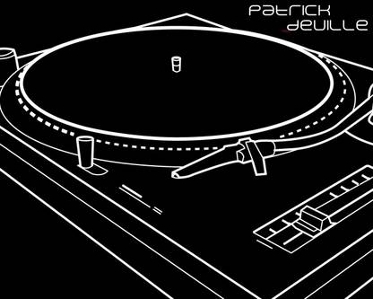 Music Record Turntable HD Wallpaper Background Fine Art Print