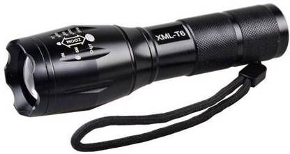 Care 4 Cree Led torch light 5 modes Zoom torch with rechargeable battery with charging kit (or 3 AAA battery not included) Torch