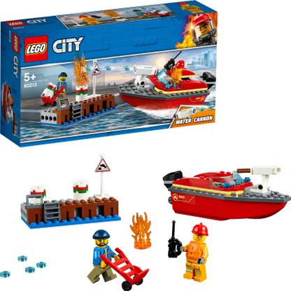 LEGO Dock Side Fire (97 Pcs)