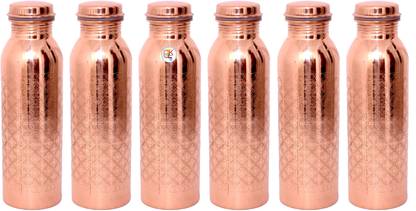 KDT Etching N Copper Bottle - Set of 6 800 ml Bottle