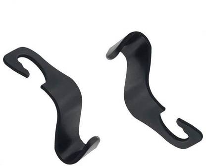 SYGA 2 Pack Car Vehicle Seat Headrest Hook Hanger, Strong Durable Organizer Storage Holder for Grocery Bag, Purse Handbag, Water Bottle Car Storage Bag