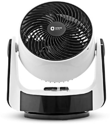 Orient Electric Electric Auctor 43 Watts Circulation Fan with Remote (200mm, White) 200 mm 3 Blade Table Fan