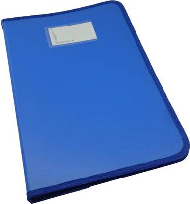 World One Plastic Zipper Display Book-20 FC File(DB 515F)