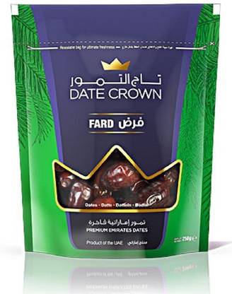 DATE CROWN Premium Emirates Date Fard (250) Gm Dates