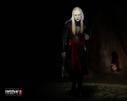 Athah 220 GSM Paper WALL POSTER 13*19 Inches Hellboy II: The Golden Army Hellboy Prince Nuada Luke Goss Paper Print