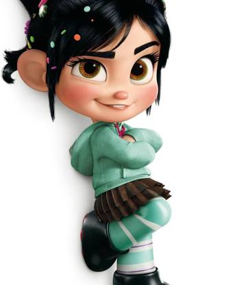 Movie Wreck-It Ralph Vanellope Von Schweetz Wreck-it Ralph Ralph Schweetz HD Wall Poster Paper Print