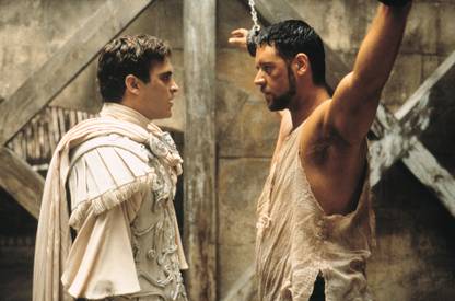 Akhuratha Poster Movie Gladiator Russell Crowe Joaquin Phoenix HD Wallpaper Background Fine Art Print