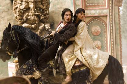 Movie Prince Of Persia: The Sands Of Time Prince Of Persia Dastan Jake Gyllenhaal Gemma Arterton Tamina HD Wallpaper Background Paper Print