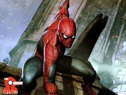 AnanyaDesigns Spider-man Spider-Man Comic Wall Poster Paper Print