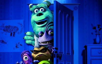 Movie Monsters University James P. Sullivan Randall Boggs HD Wallpaper Background Paper Print