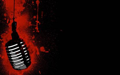Music Microphone Artistic HD Wallpaper Background Fine Art Print