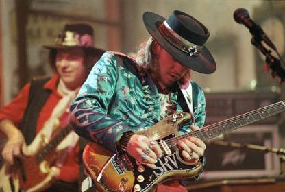Music Stevie Ray Vaughan Wall Poster Paper Print