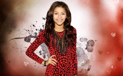 Music Zendaya Singers United States Zendaya Coleman HD Wallpaper Background Fine Art Print