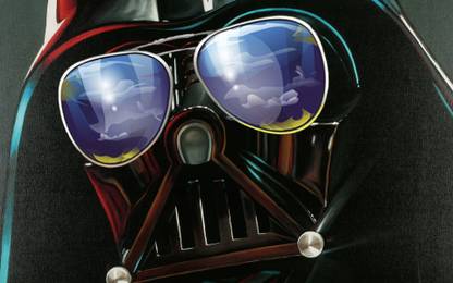 Movie Star Wars Darth Vader Glasses Sunglasses HD Wallpaper Background Paper Print