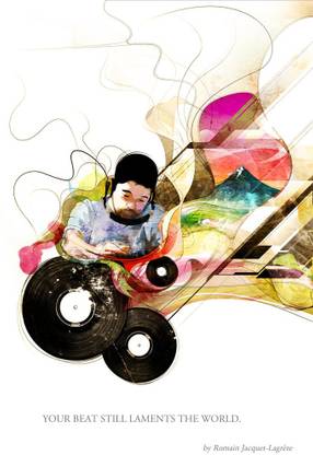 Wall Poster Nujabes DJ Paper Print