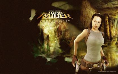 Movie Lara Croft: Tomb Raider Tomb Raider Angelina Jolie HD Wallpaper Background Paper Print