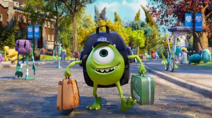 Movie Monsters University Mike Wazowski HD Wallpaper Background Paper Print