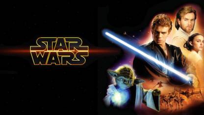 Movie Star Wars Episode II: Attack Of The Clones Star Wars Yoda Anakin Skywalker Padmé Amidala Obi Wan Kenobi Lightsaber Jedi HD Wall Poster Paper Print
