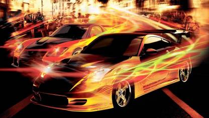 PWL The Fast And The Furious: Tokyo Drift Fast & Furious Wall Poster 13*19 inches Matte Finish Paper Print