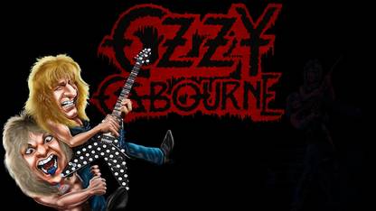 Music Ozzy Osbourne Singers United Kingdom Rock HD Wallpaper Background Fine Art Print