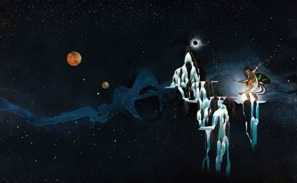 Music Uriah Heep Abstract Psychedelic Sci Fi Space HD Wallpaper Background Fine Art Print