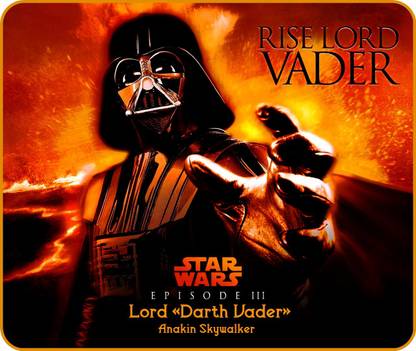 Movie Star Wars Anakin Skywalker Darth Vader HD Wallpaper Background Paper Print