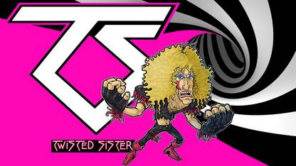 Wall Poster Twisted Sister Dee Snider Rock Paper Print