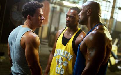 Movie Pain & Gain Adrian Doorbal Anthony Mackie Paul Doyle Dwayne Johnson Daniel Lugo Mark Wahlberg HD Wall Poster Paper Print