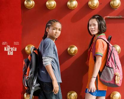 Movie The Karate Kid (2010) Wenwen Han Jaden Smith The Karate Kid HD Wallpaper Background Paper Print