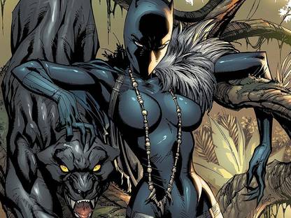 Comics Black Panther HD Wallpaper Background Paper Print