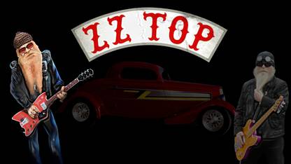 Music ZZ Top Band (Music) United States Zz Top Rock HD Wallpaper Background Fine Art Print